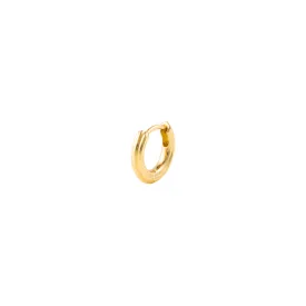 18k "Dune" Huggie Earring Extra Small size