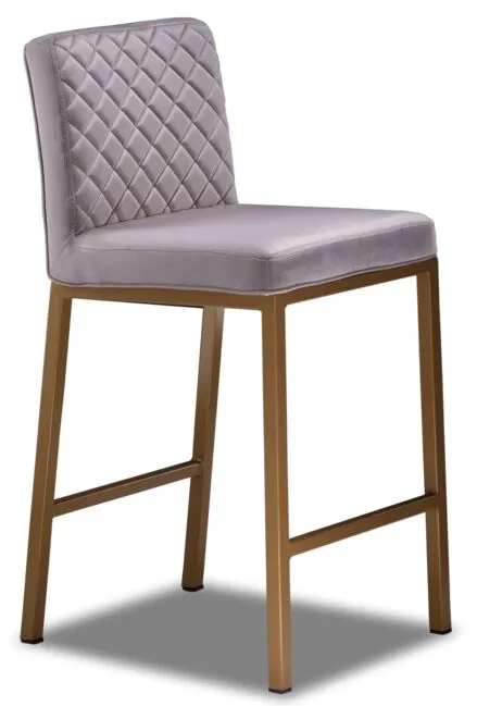 Acie Counter Height Stool - Taupe