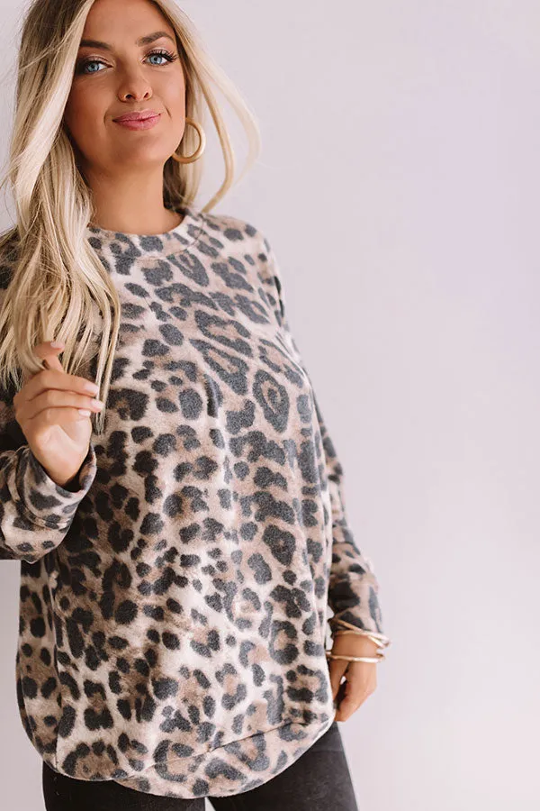 Almost Famous Leopard Sweater