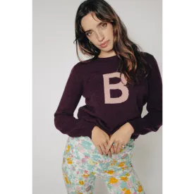 Alphabet B Knit