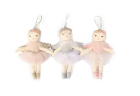 Assorted Angel Plush Doll Ornaments