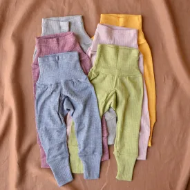 Baby Pants - Organic Cotton/Merino/Silk (0-3y)