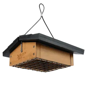 Bamboo Upside Down Suet Feeder