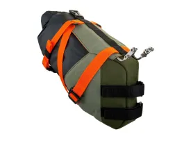 Birzman Water Resistant Packman Travel Saddle Pack - Black-Orange-Gray-Green