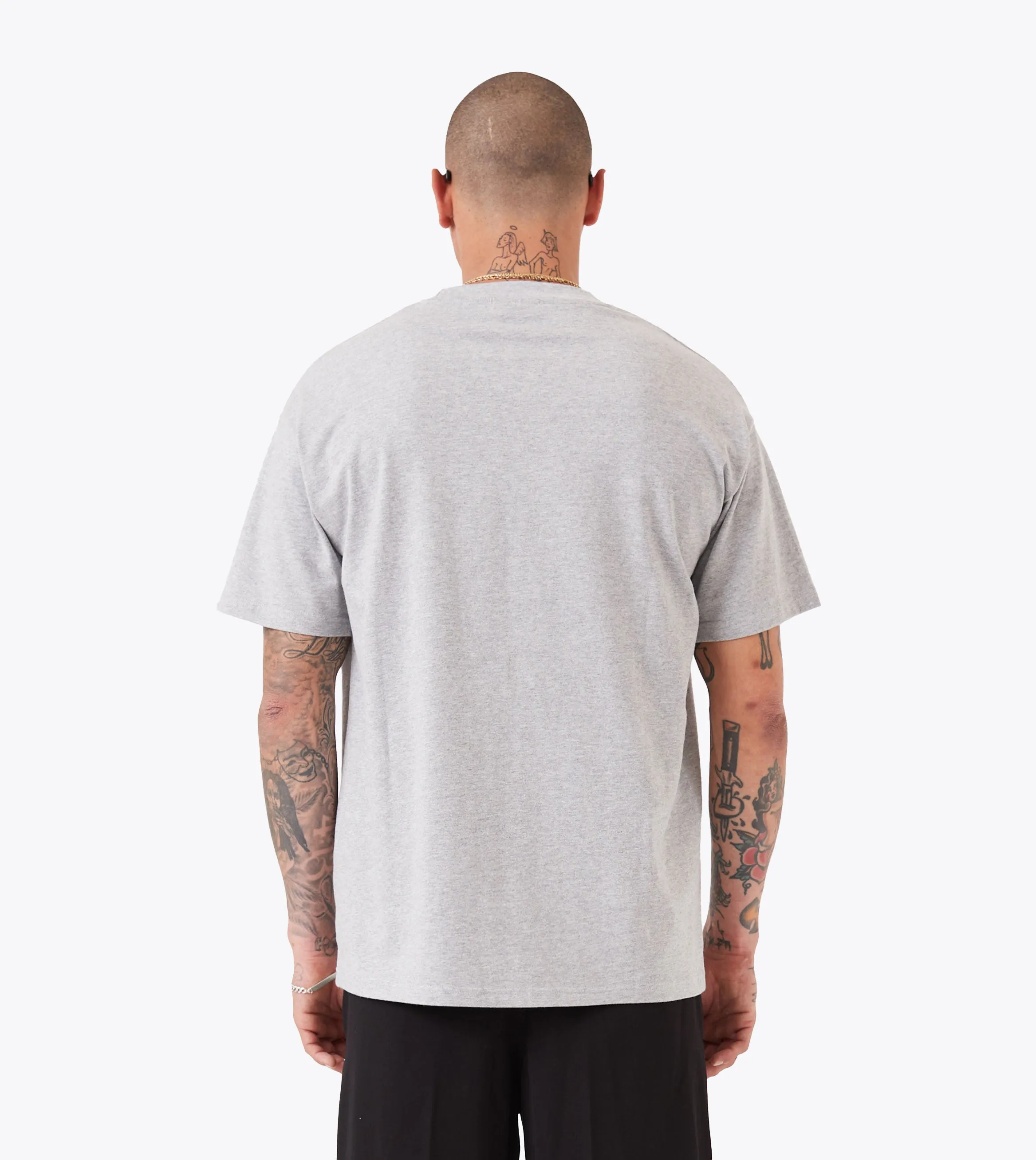 Box Tee Grey Marle