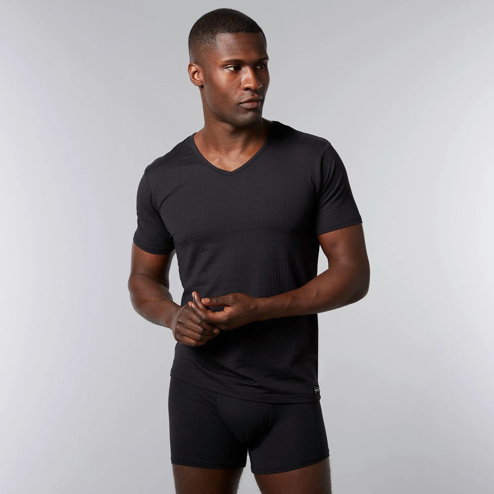 bruno banani – Check Line 2.0 – V - Shirt