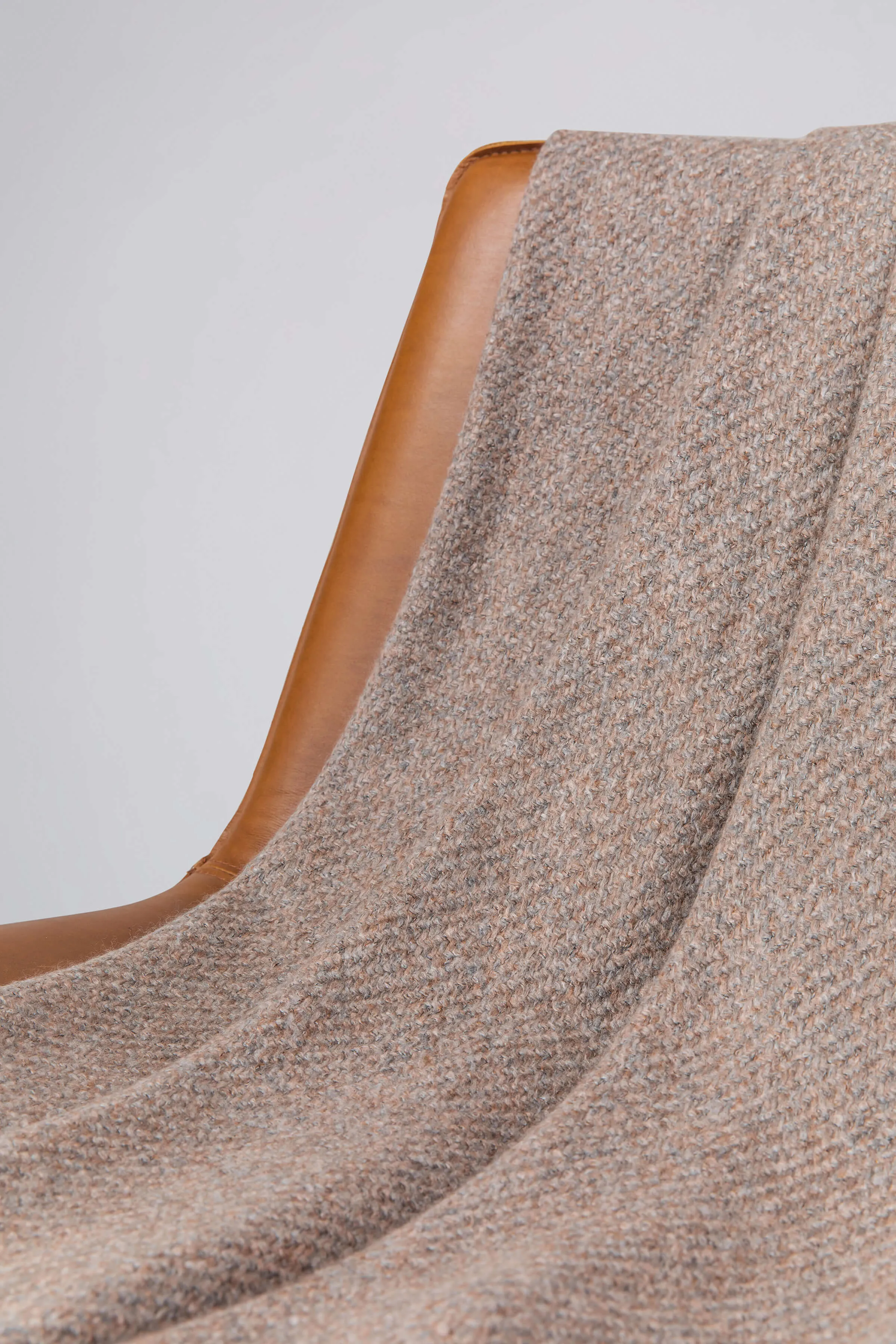 Brushed Bouclé Cashmere Silk Throw