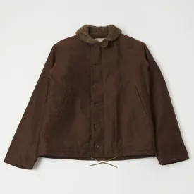 Buzz Rickson's Type N-1 Deck Jacket - Brown Demotex