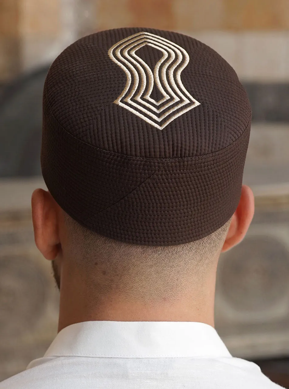 Contemporary Sandal Turban Hat