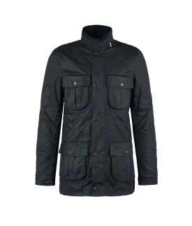 Corbridge Wax Jacket - Black