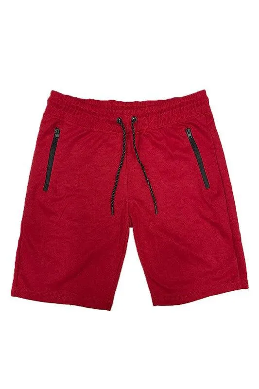 Cotton Blend Lounge Sweat Shorts