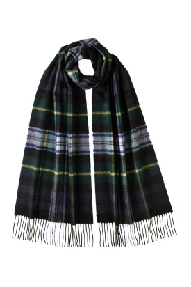 Dress Gordon Tartan Wide Cashmere Scarf