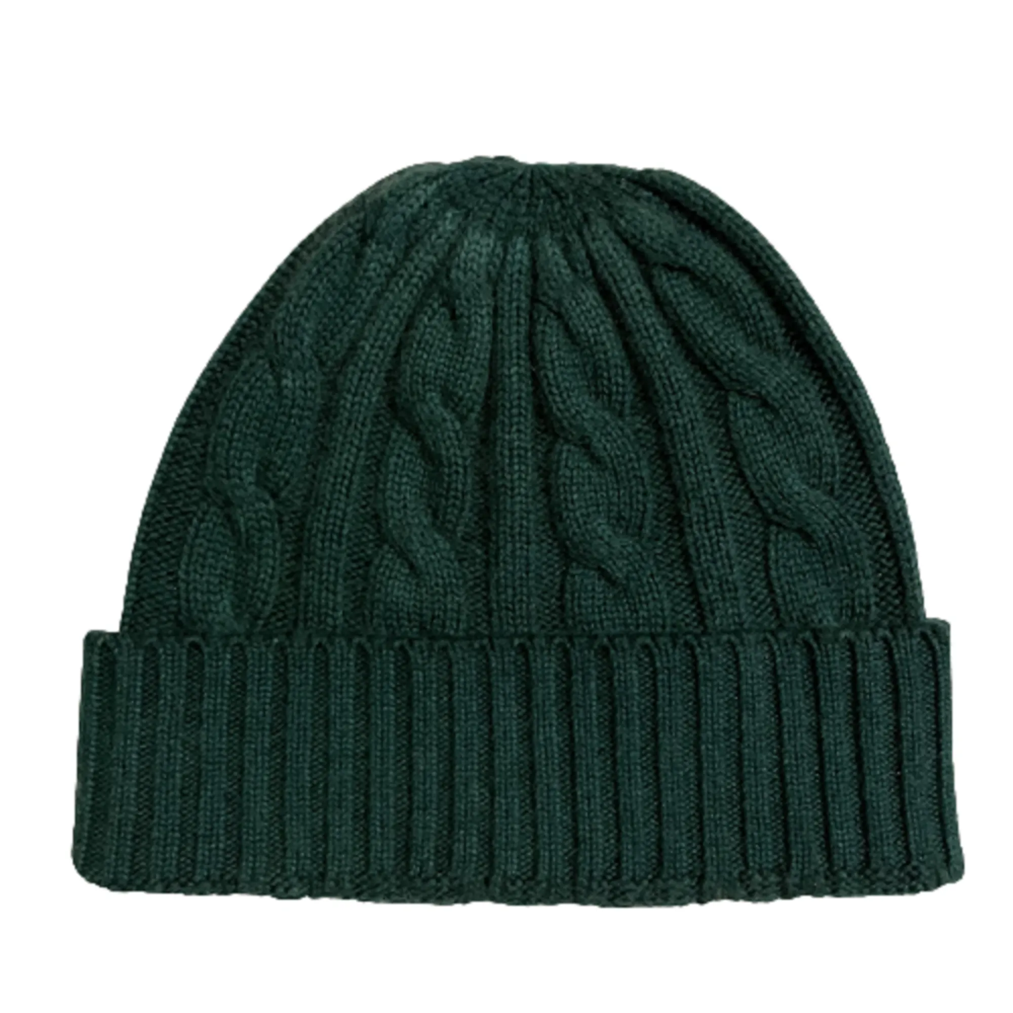 Forest Green Cashmere Beanie