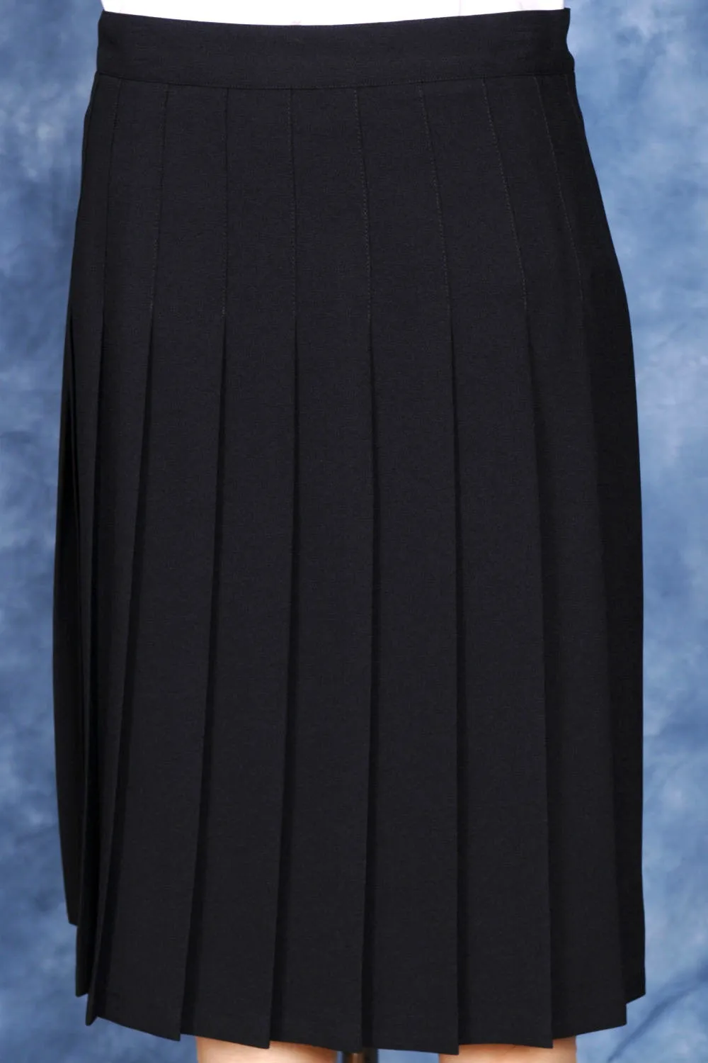 Junior High High School Navy Knife Pleated Skirt