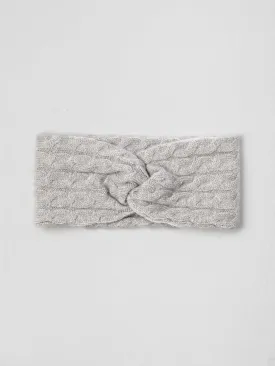 Knitted headband 100% cashmere