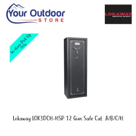 Lokaway LOK3DCH-HSP 12 Gun Safe Cat  A/B/C/H