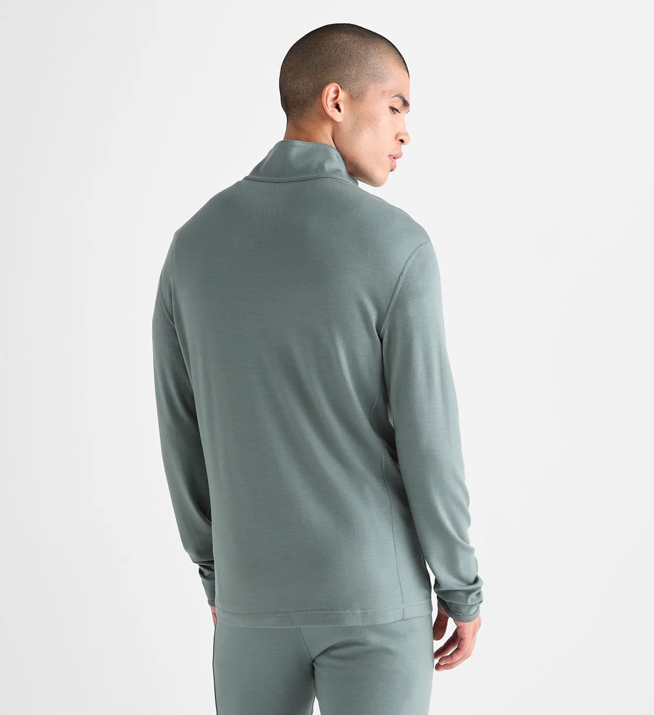 Men's Blended Merino Wool 1/4 Zip