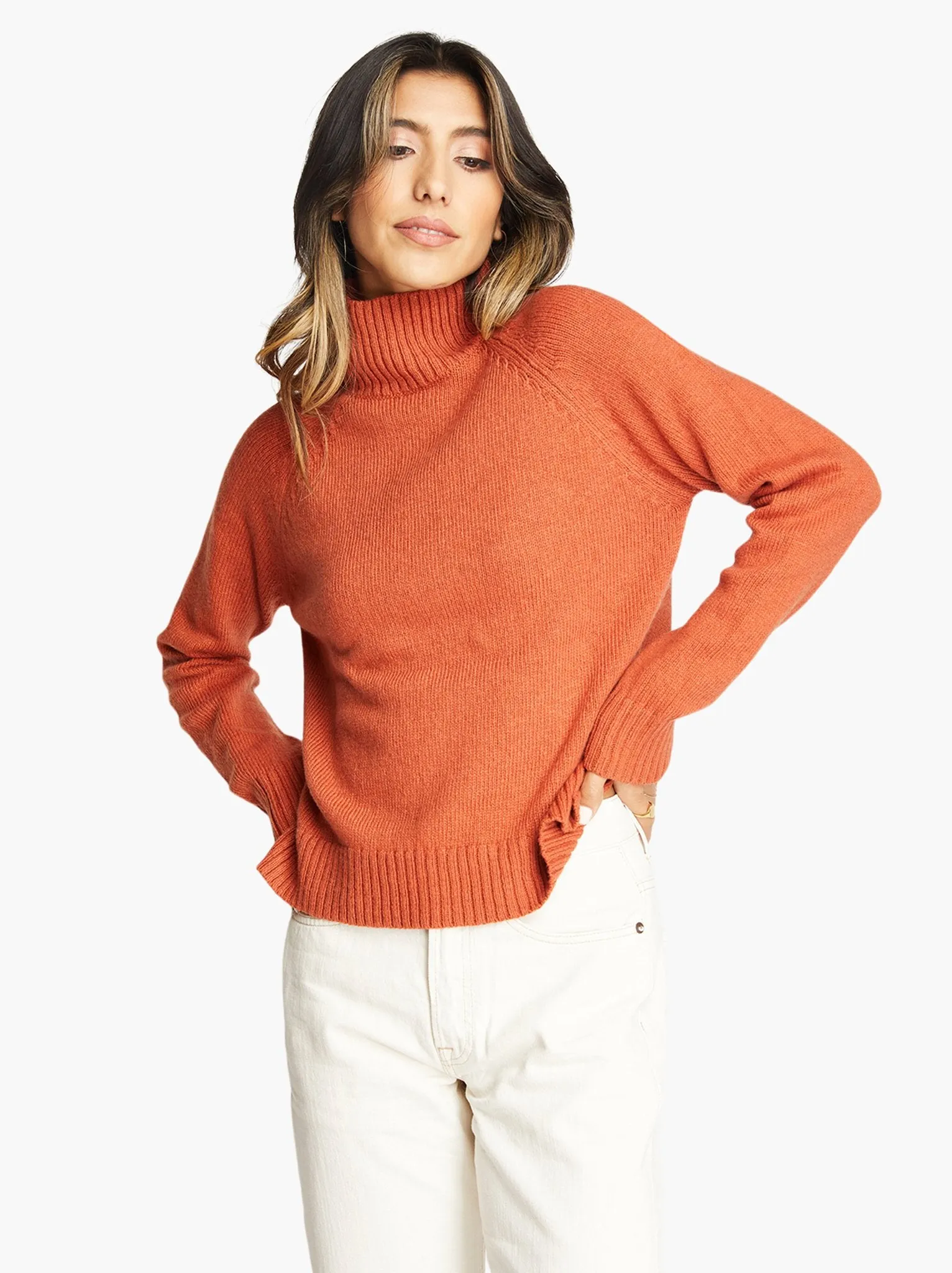 Michelle Mockneck Sweater