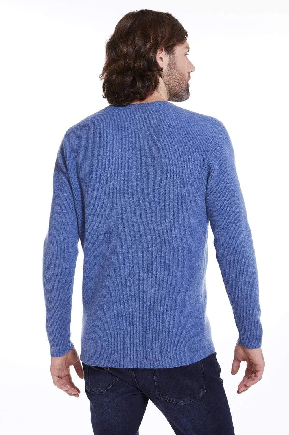 Orion Ribbed Men's Cashmere Sweater