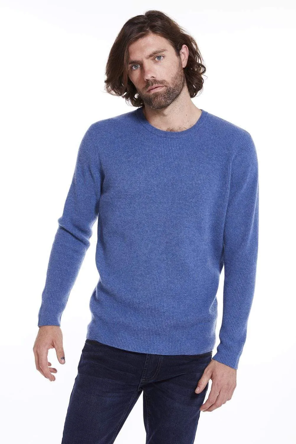 Orion Ribbed Men's Cashmere Sweater