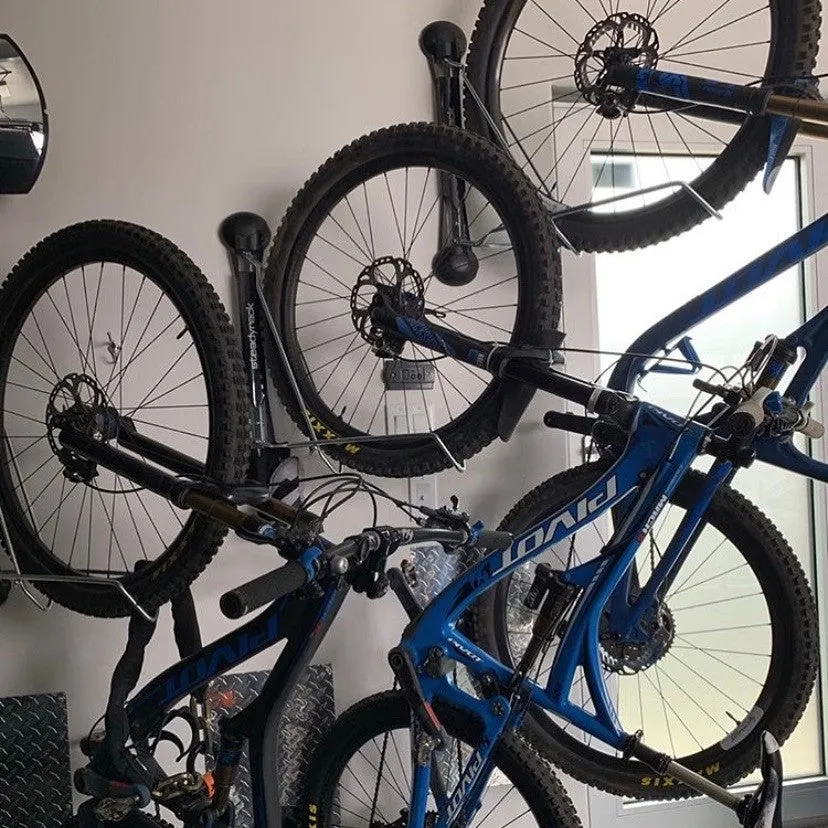 OUTLET | Mountain Bike Wall Rack | Vertical Swivel Storage Mount