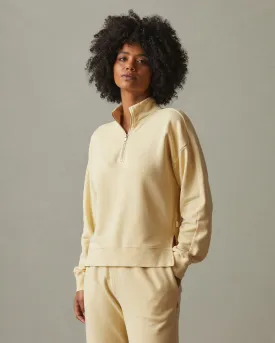 Premium Midweight Half Zip - Golden Glow