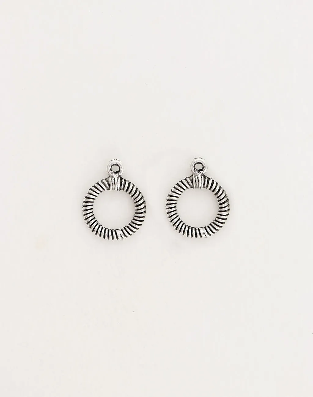 Rib Toggle Ring, 17x14mm, (2pcs)