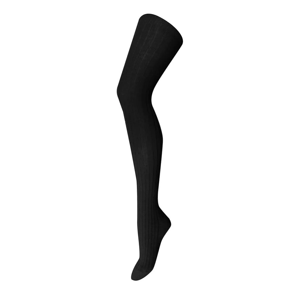 Tightology Staple Wool Tights - Black