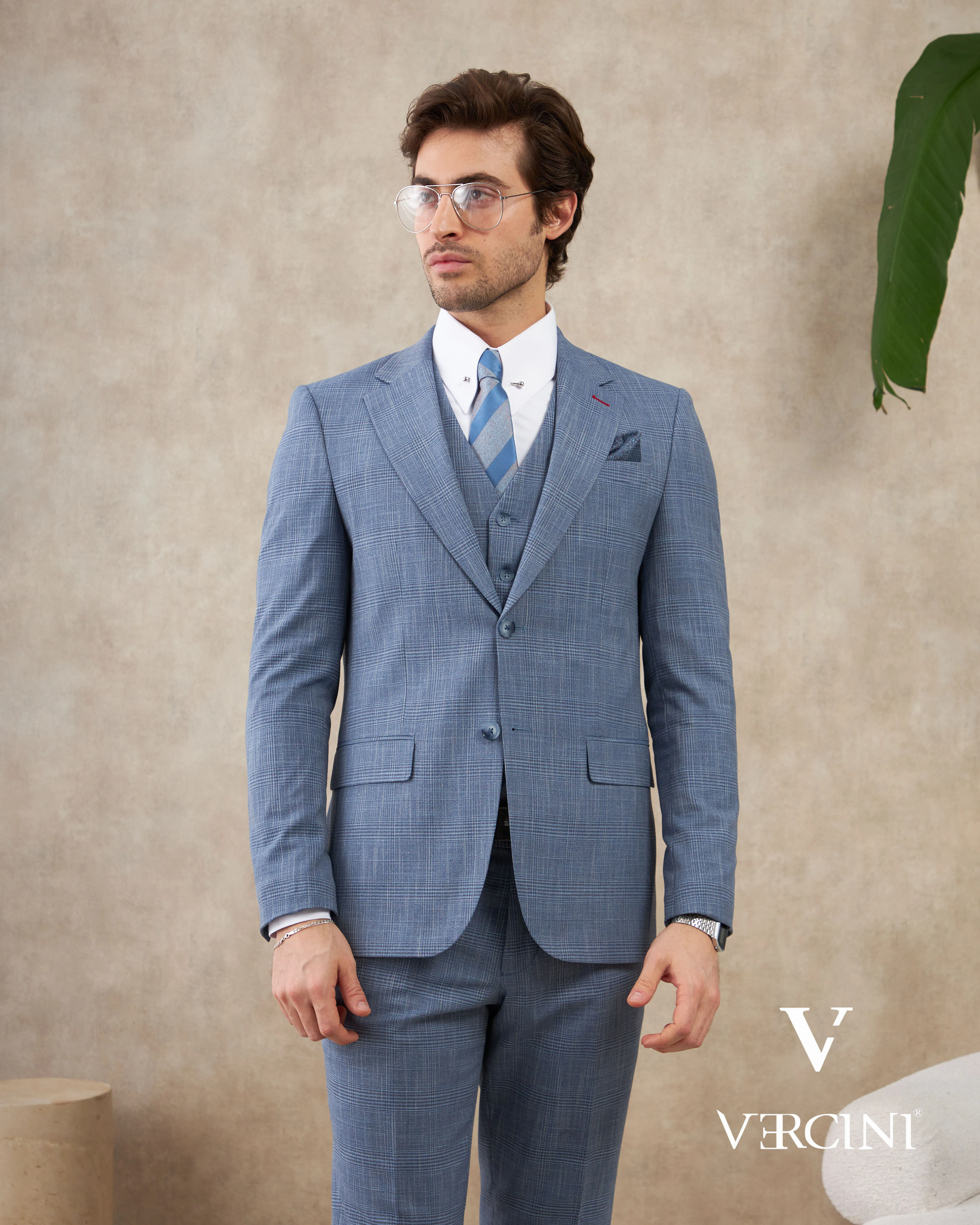 Vercini Urban Sophisticate Three-Piece Suit