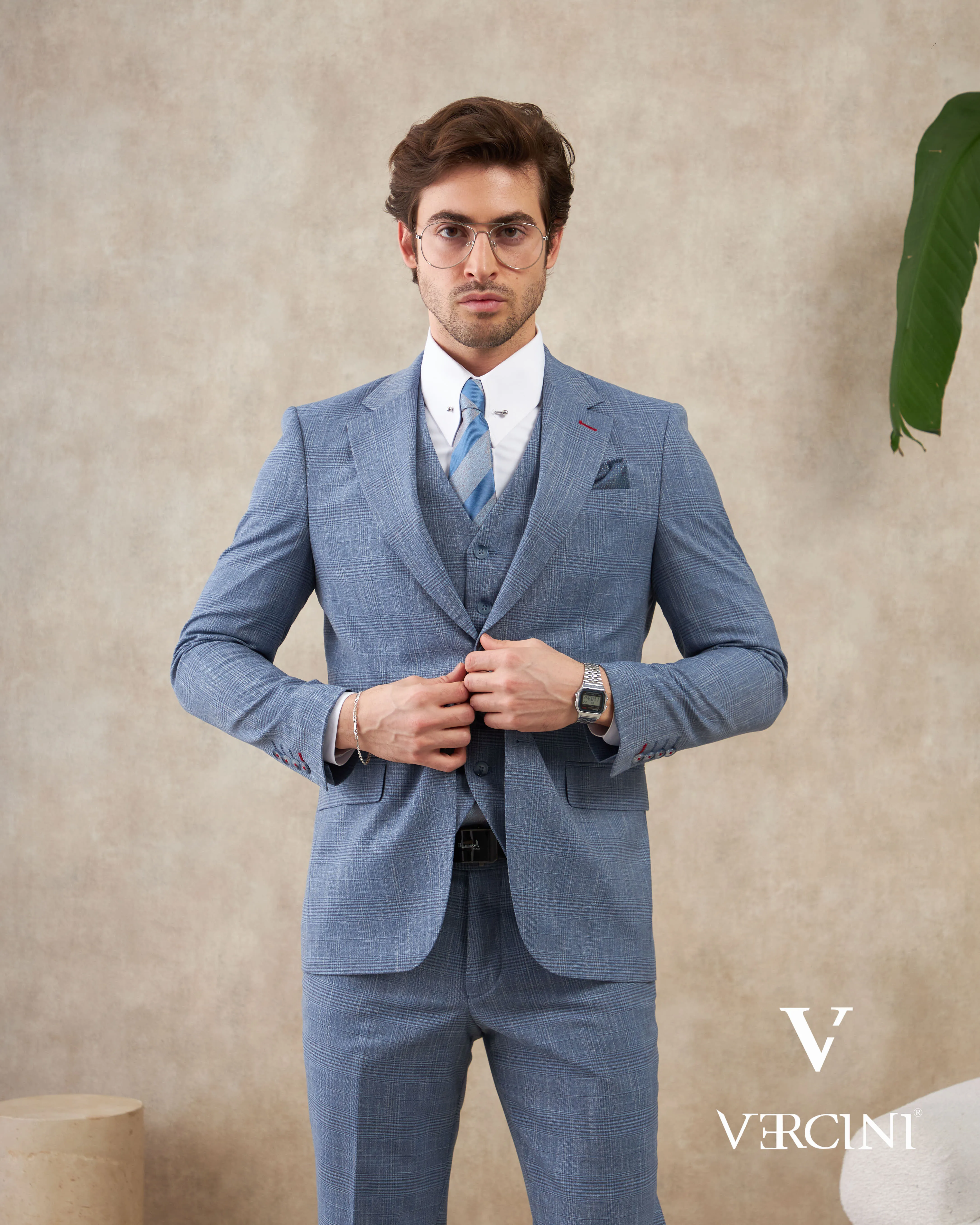 Vercini Urban Sophisticate Three-Piece Suit