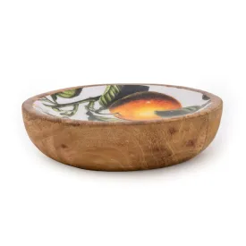 Wooden Dish (Orange Blossom)